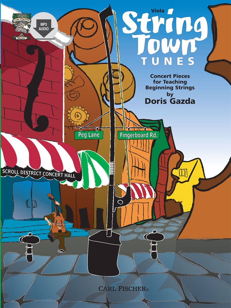 String town tunes - Viola book