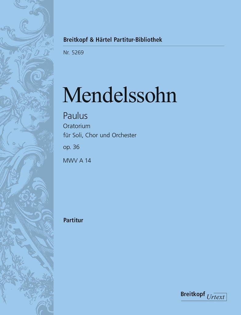 Saint Paul, MWV.A 14, Op.36 (Full score)