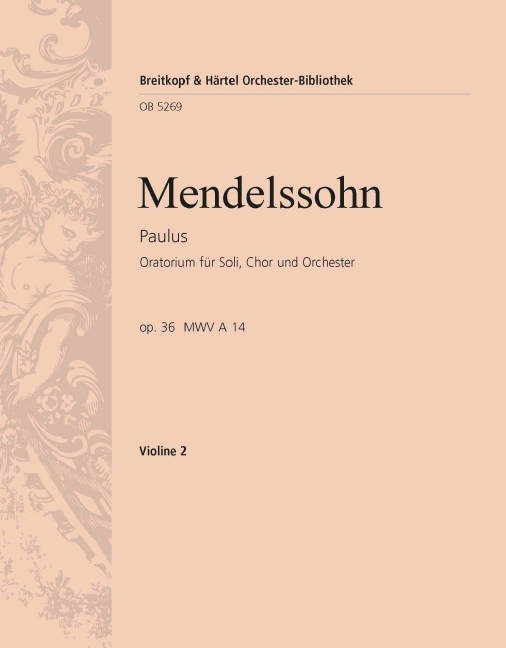 Saint Paul, MWV.A 14, Op.36 (Violin 2)