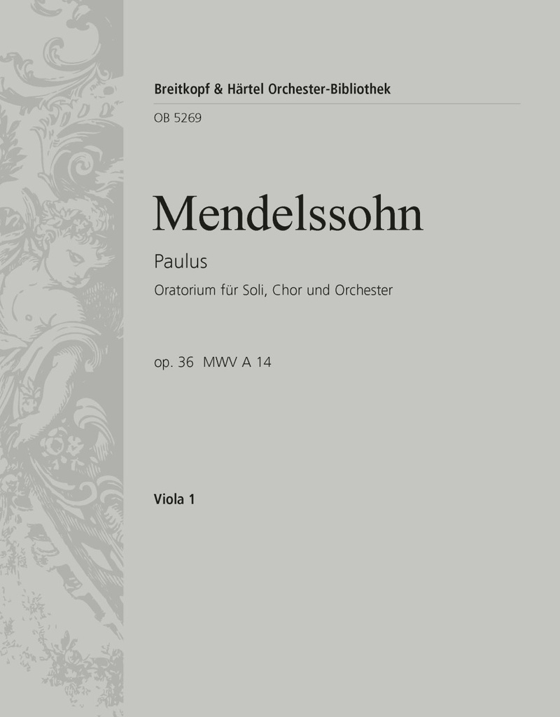 Saint Paul, MWV.A 14, Op.36 (Viola)