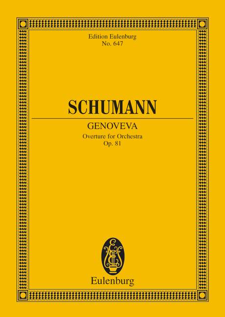 Overture to 'Genoveva', Op.81 (Study score)