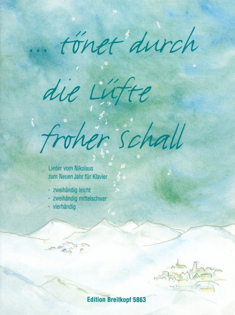 Toenet durch die Luefte froher Schall