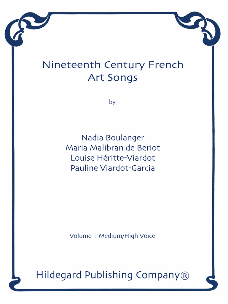 19th Century French art songs - 1 (Med.)