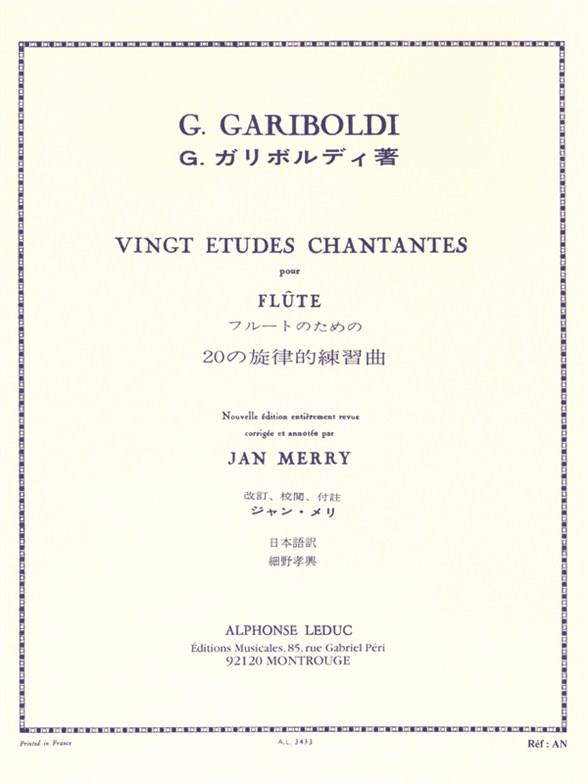 20 Etudes Chantantes, Op.88