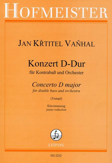 Konzert fur Kontrabass D-Dur