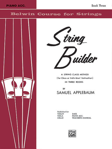 String Builder - Vol.3 (Piano accompaniment)