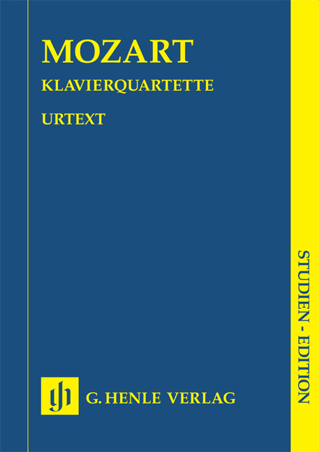 Klavierquartette (Study score)