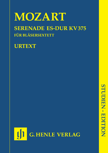 Serenade Es-Dur, KV.375 (Sextett) (Study score)