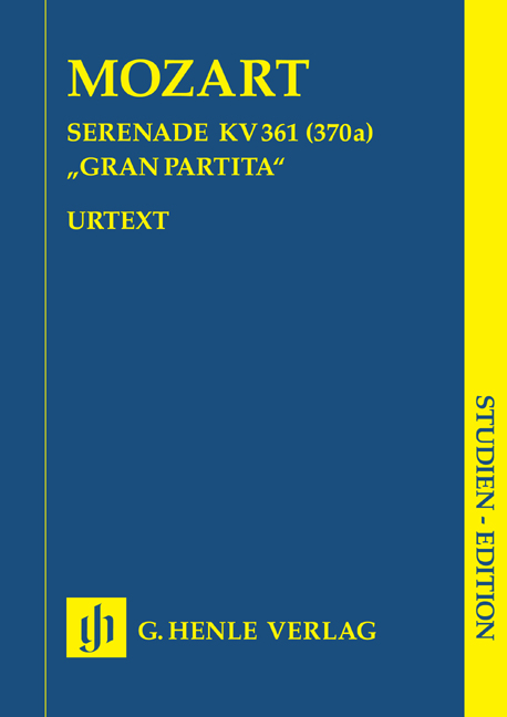 Serenade Gran Partita, KV.361(370a) (Study score)