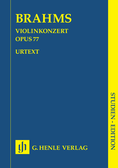 Violin concerto, Op.77 (Study score)