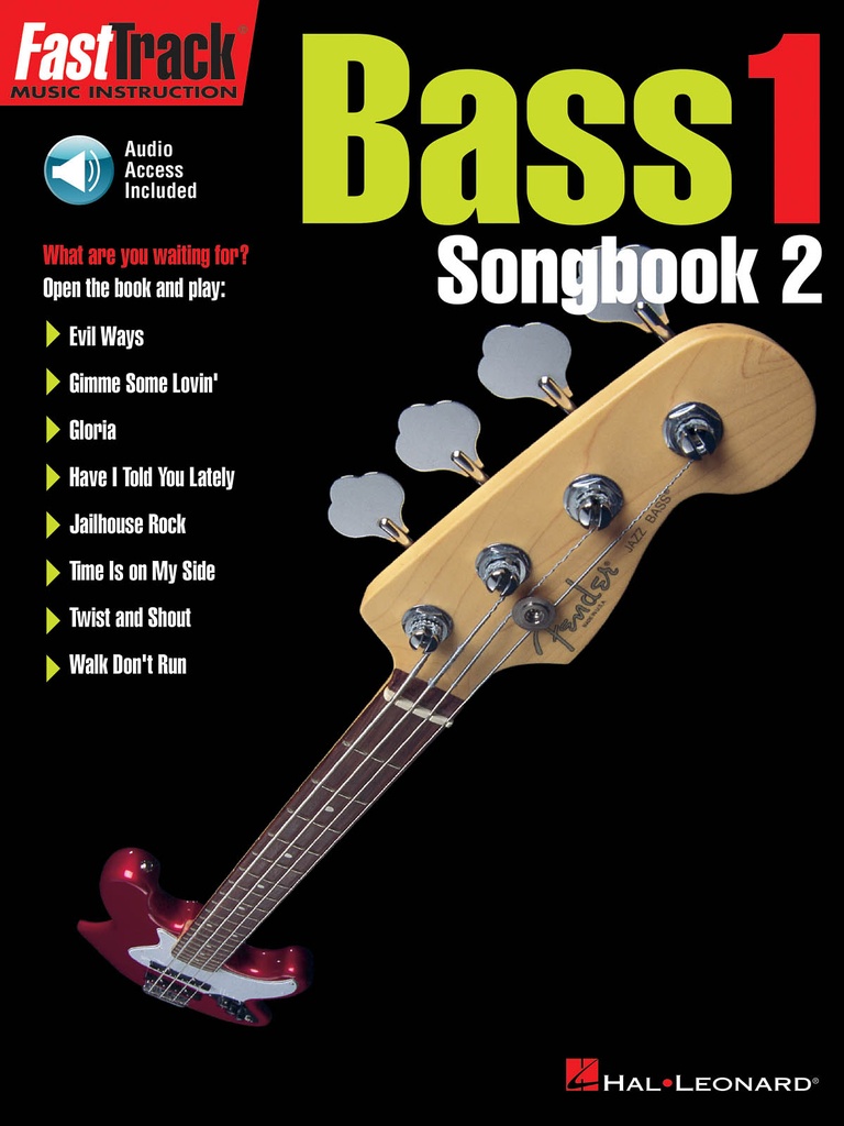 Fasttrack Bass Songbook – Vol.2 (Level 1)