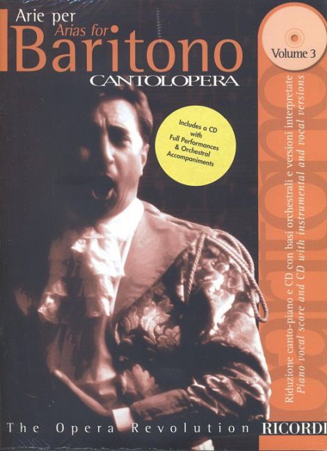 Cantolopera - Arie per baritone – Vol.3