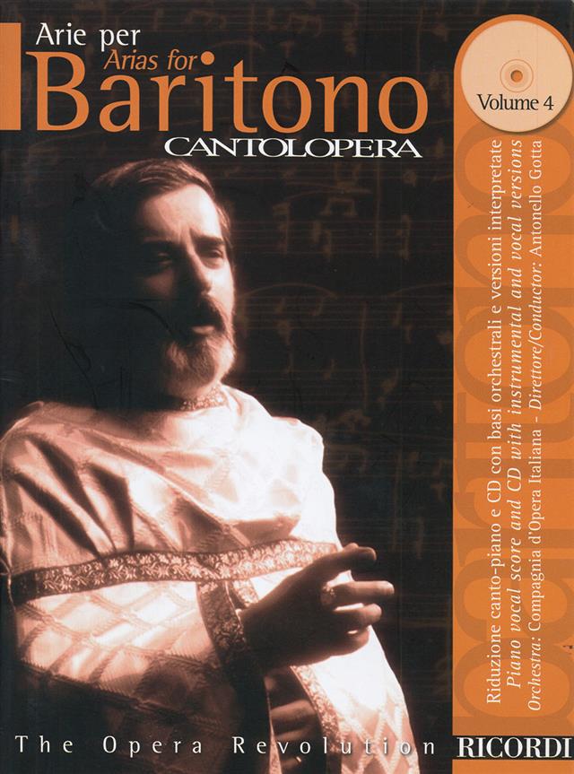 Cantolopera - Arie per baritone – Vol.4