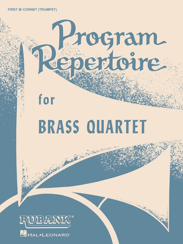 Program Repertoire - Trumpet 1