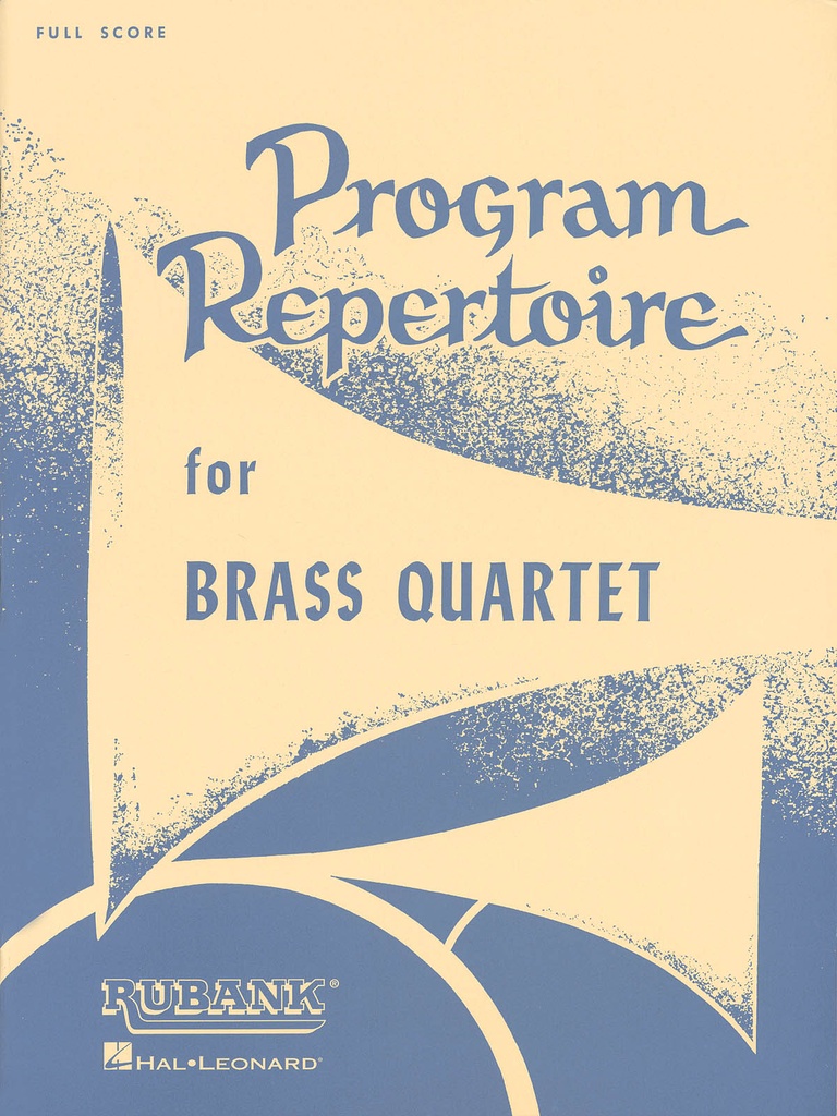 Program repertoire - Score