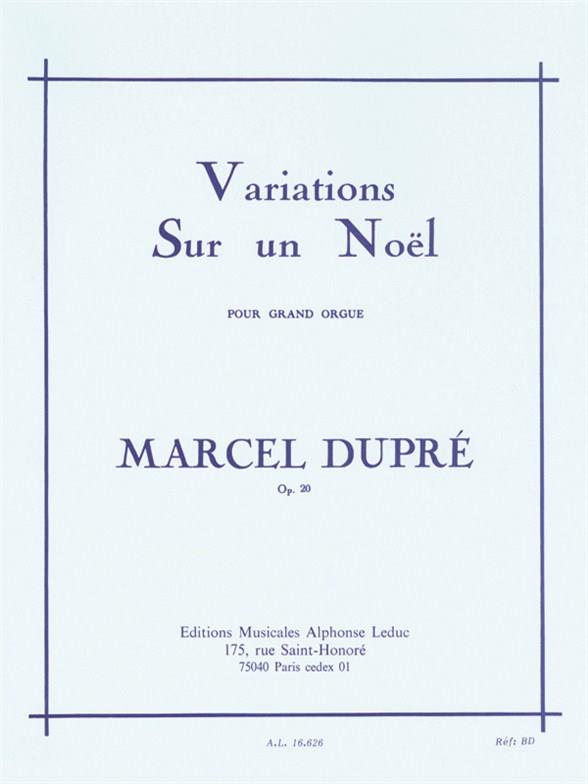 Variations sur un Noël, Op.20