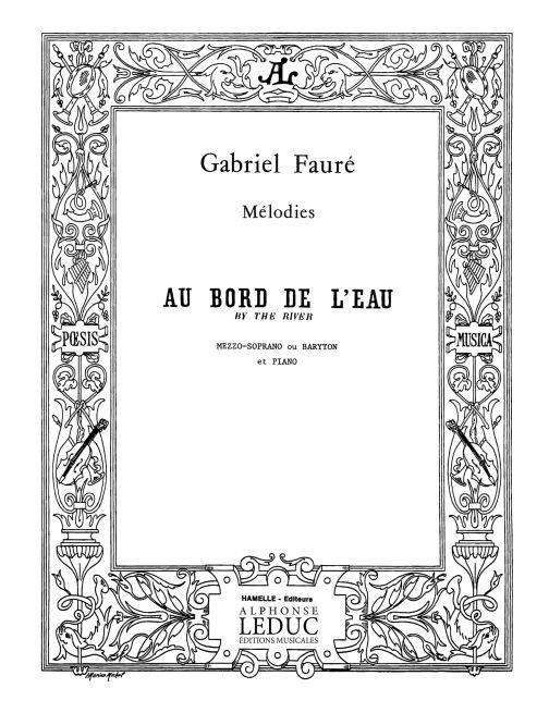 Au bord de l'eau (Mezzo-soprano ou baryton)