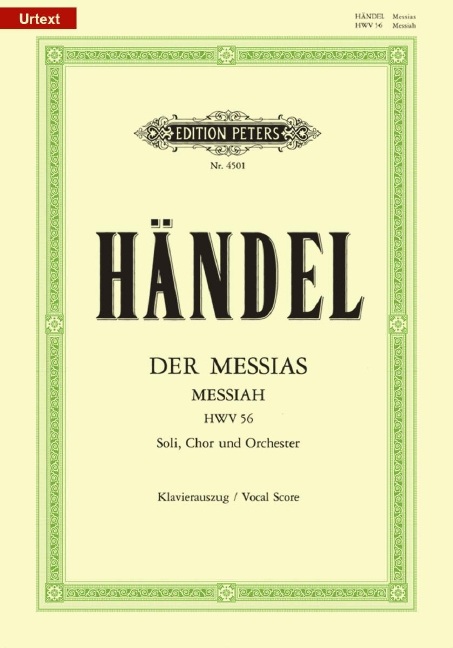 Der Messias (Piano reduction)