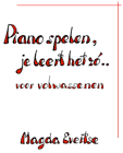 Pianospelen, je Leert het zó