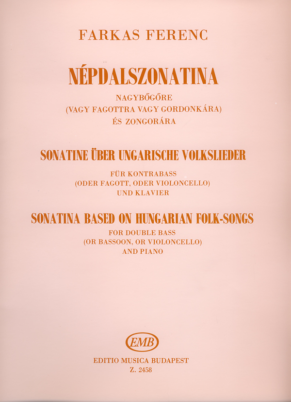 Népdalszonatina - Sonatina based on Hungarian folksongs