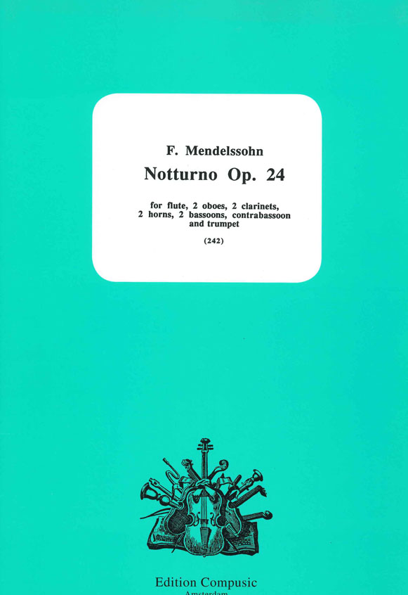 Notturno, Op.24 (Partitur & Partijen)