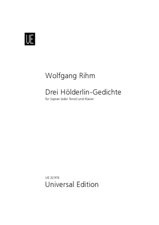 3 Holderlin-Gedichte