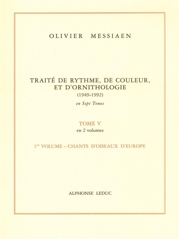 Traité de rythme, de couleur - Vol.5/1