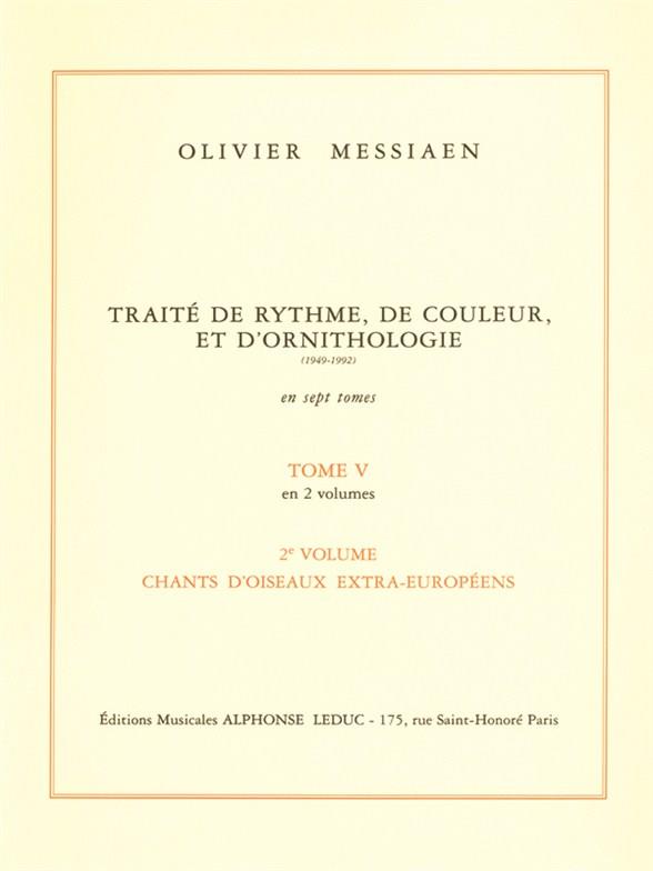 Traité de rythme, de couleur - Vol.5/2