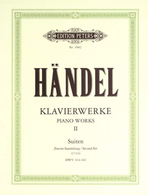 Klavierwerke - Band 2: Suiten, HWV.434-442