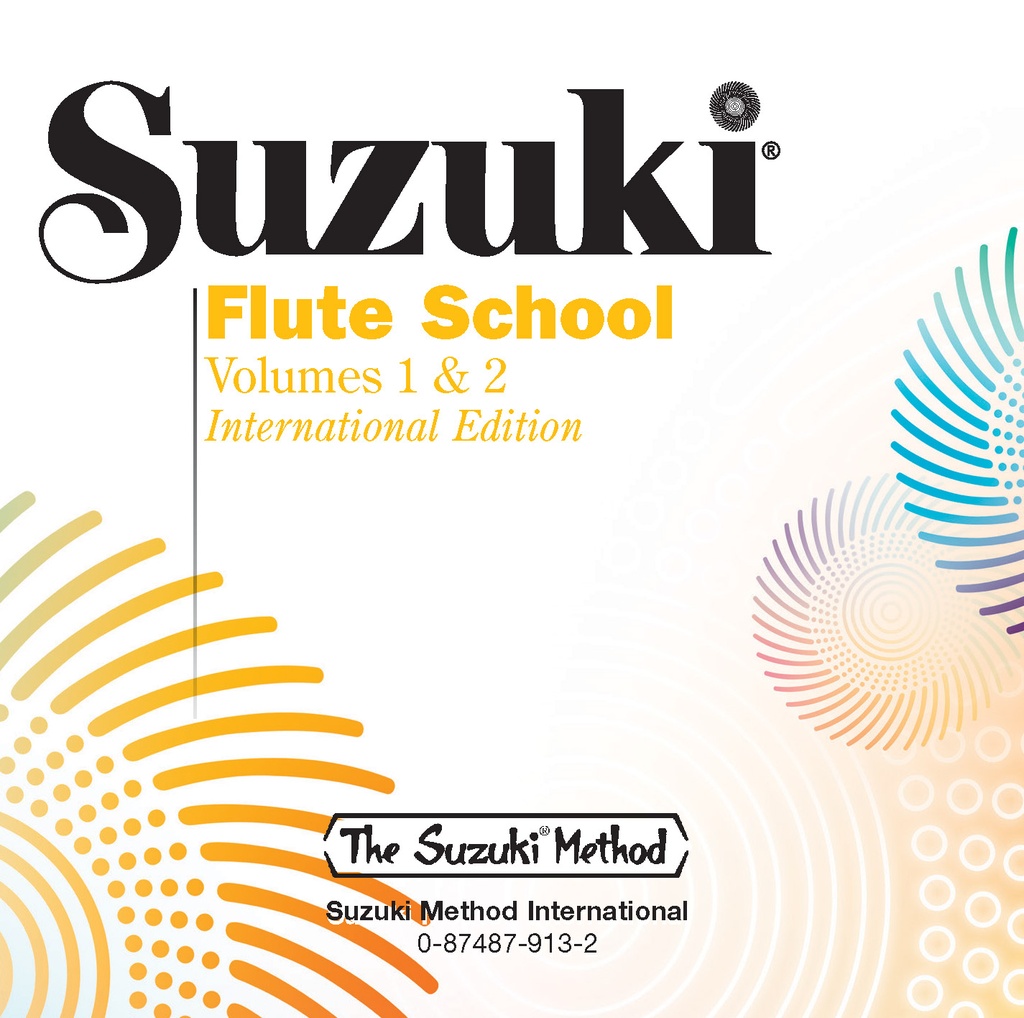 Suzuki Flute School - Vol.1 & 2 (Cd only - Revised edition)