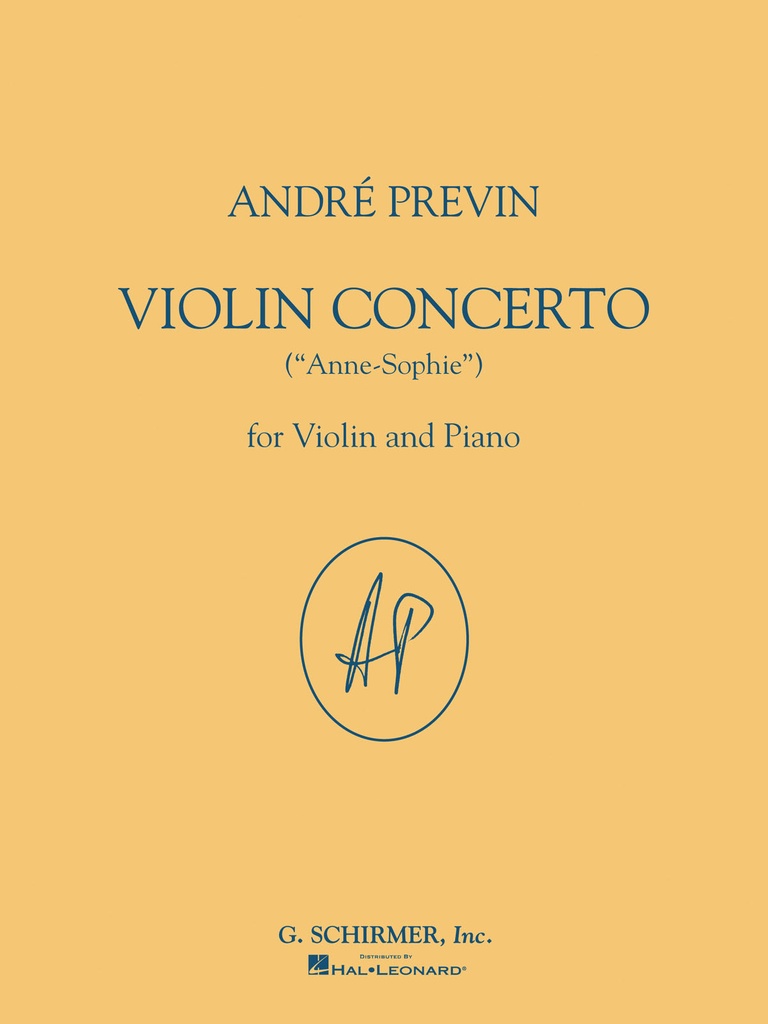 Violin concerto (Anne-Sophie)