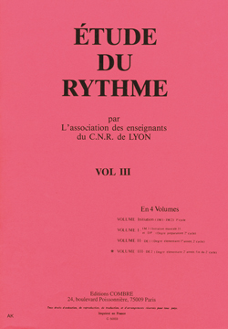 Etude du Rythme - Vol.3