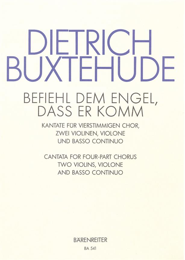 Befiehl dem Engel dass er komm, BuxWV.10 (Score & parts)