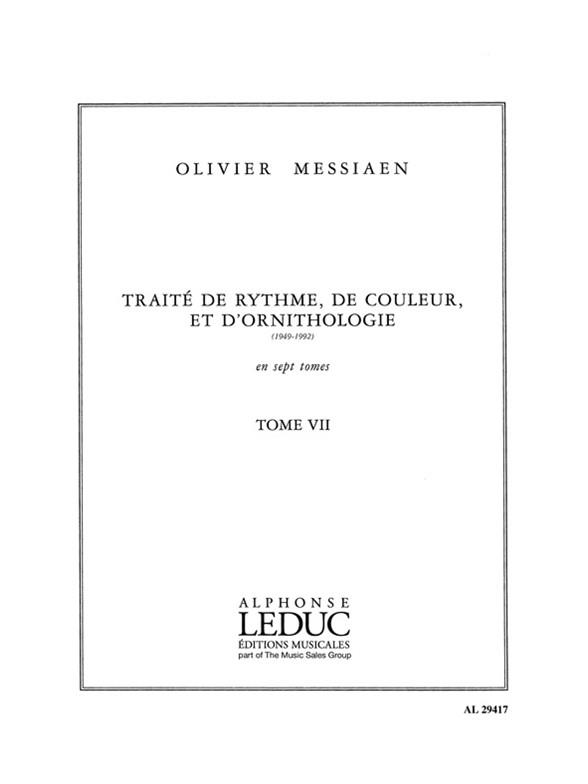 Traité de rythme, de couleur - Vol.7