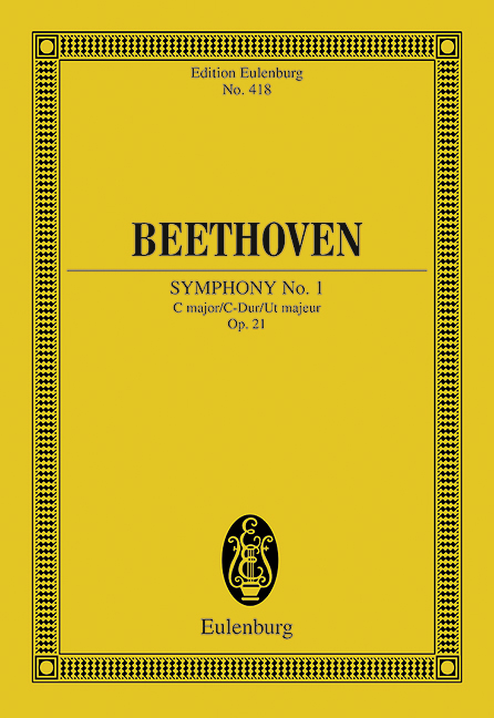 Symphony No.1, Op.21 (Study score)