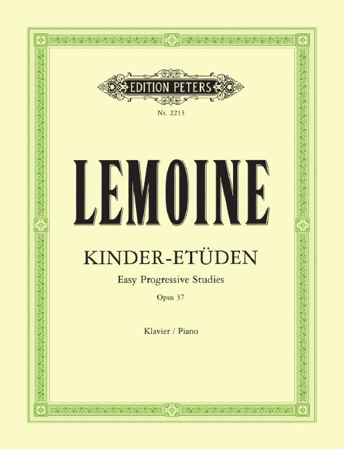 Kinder-Etuden, Op.37