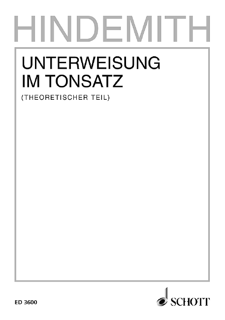 Unterweisung im Tonsatz - 1 (Theory)