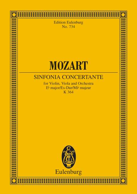 Sinfonie concertante, KV.364 (Study score)