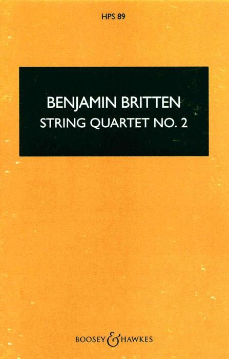 String Quartet No.2, Op.36 (Study score)