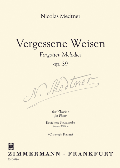 Vergessene Weisen, Op.39