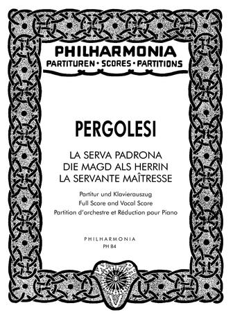 La serva padrona (Study score)