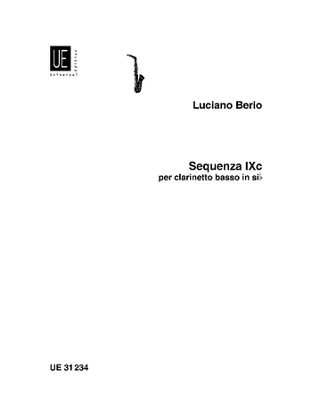 Sequenza IXc per clarinetto basso in sib (1980)