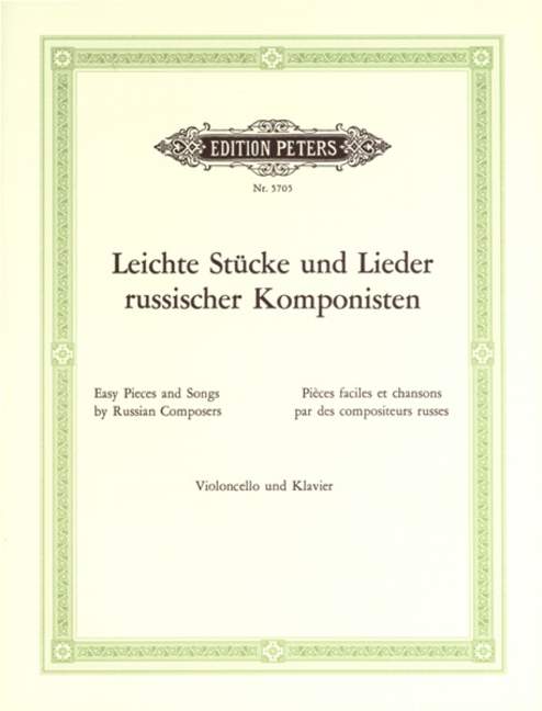 Leichte Stucke und Lieder aus Rusland