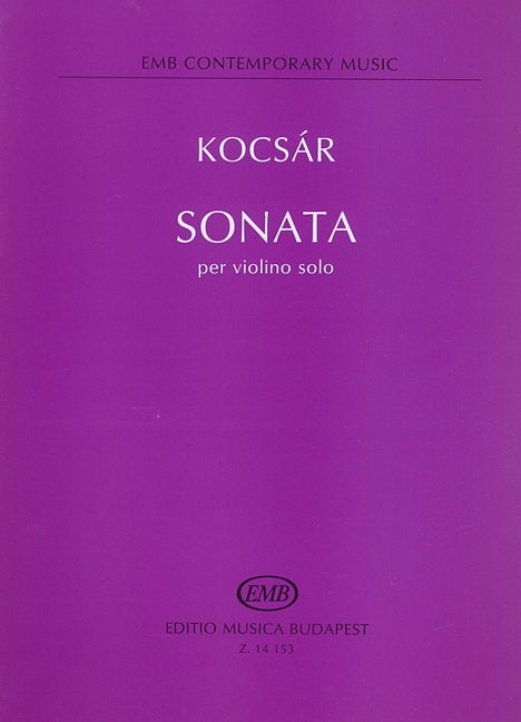 Sonata for violin solo