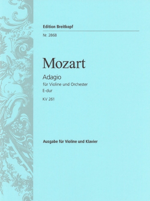 Adagio in E major, KV.261 (Piano reduction)