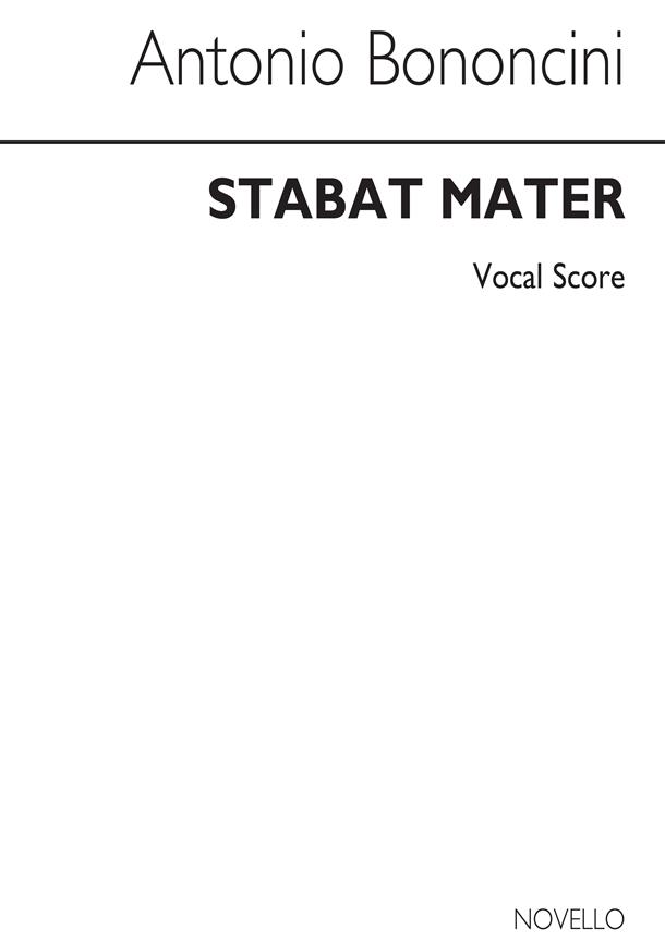 Stabat mater (Vocal score)