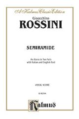 Semiramide (Vocal score)