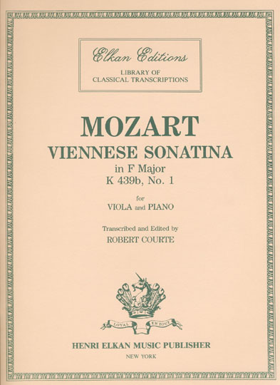 Viennese Sonatina in F Major, KV.439b No.1