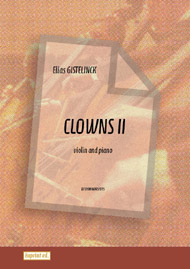 Clowns II - 6 Easy Pieces for Violin