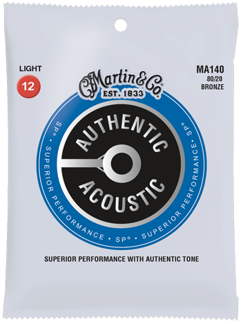 Martin set snaren - Authentic Acoustic SP (Light 80/20 Bronze))